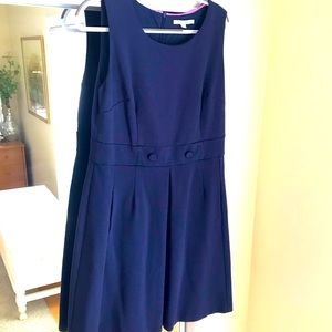 Boden sleeveless navy dress